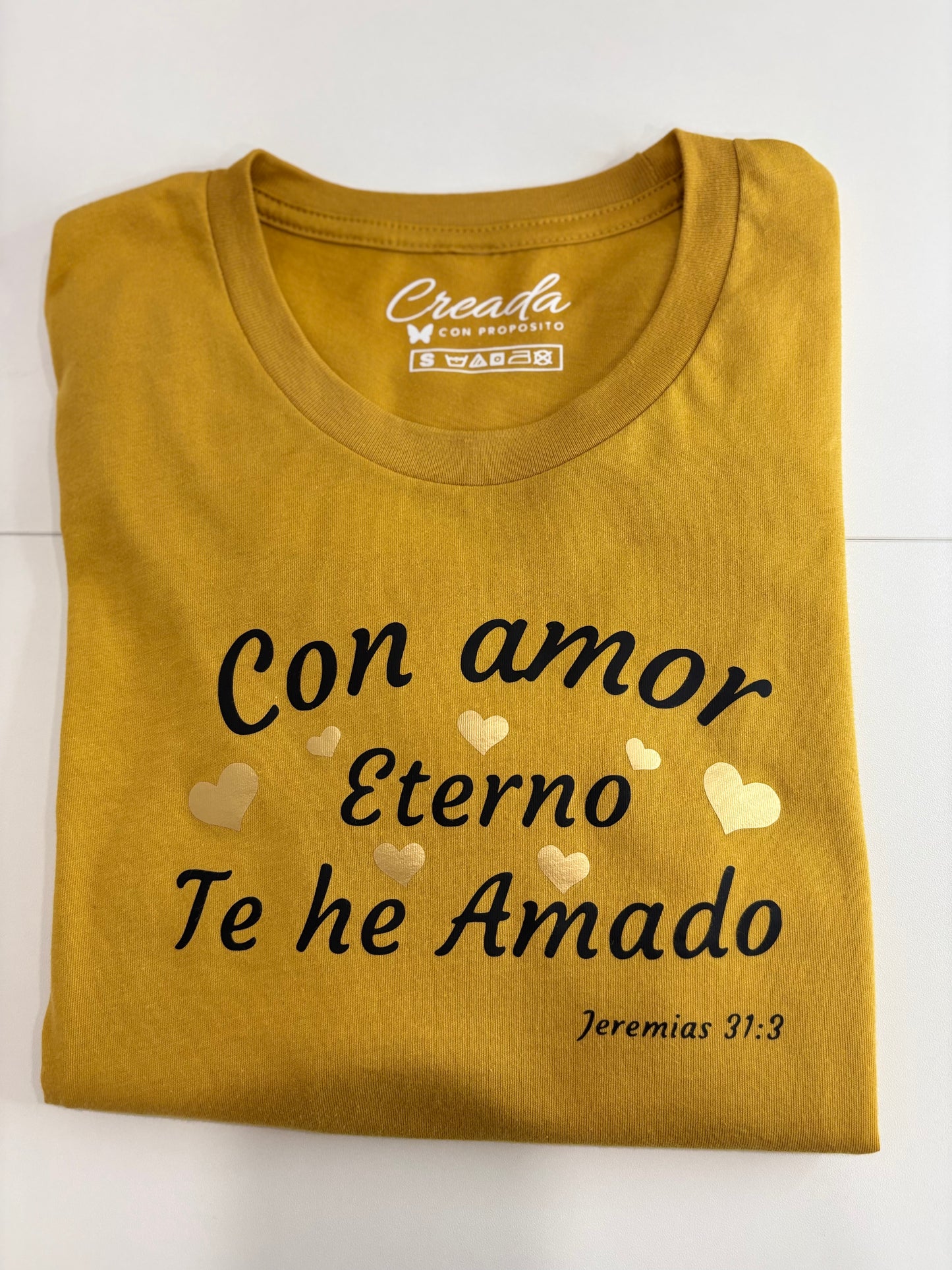 Camisa, con amor eterno te he amado (Jeremías 31:3)