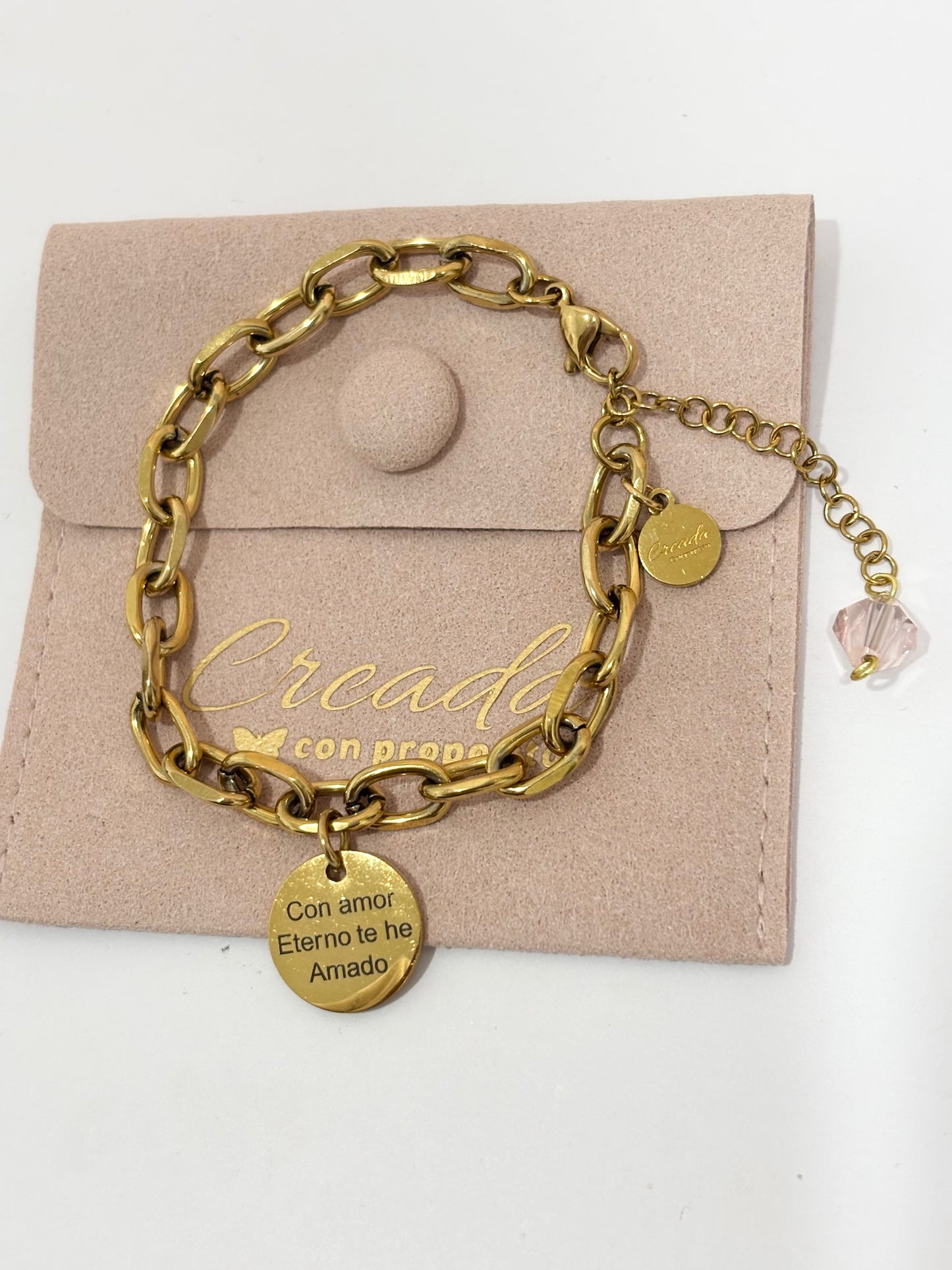 Pulsera, con amor eterno te he amado(Jeremías 31:3)