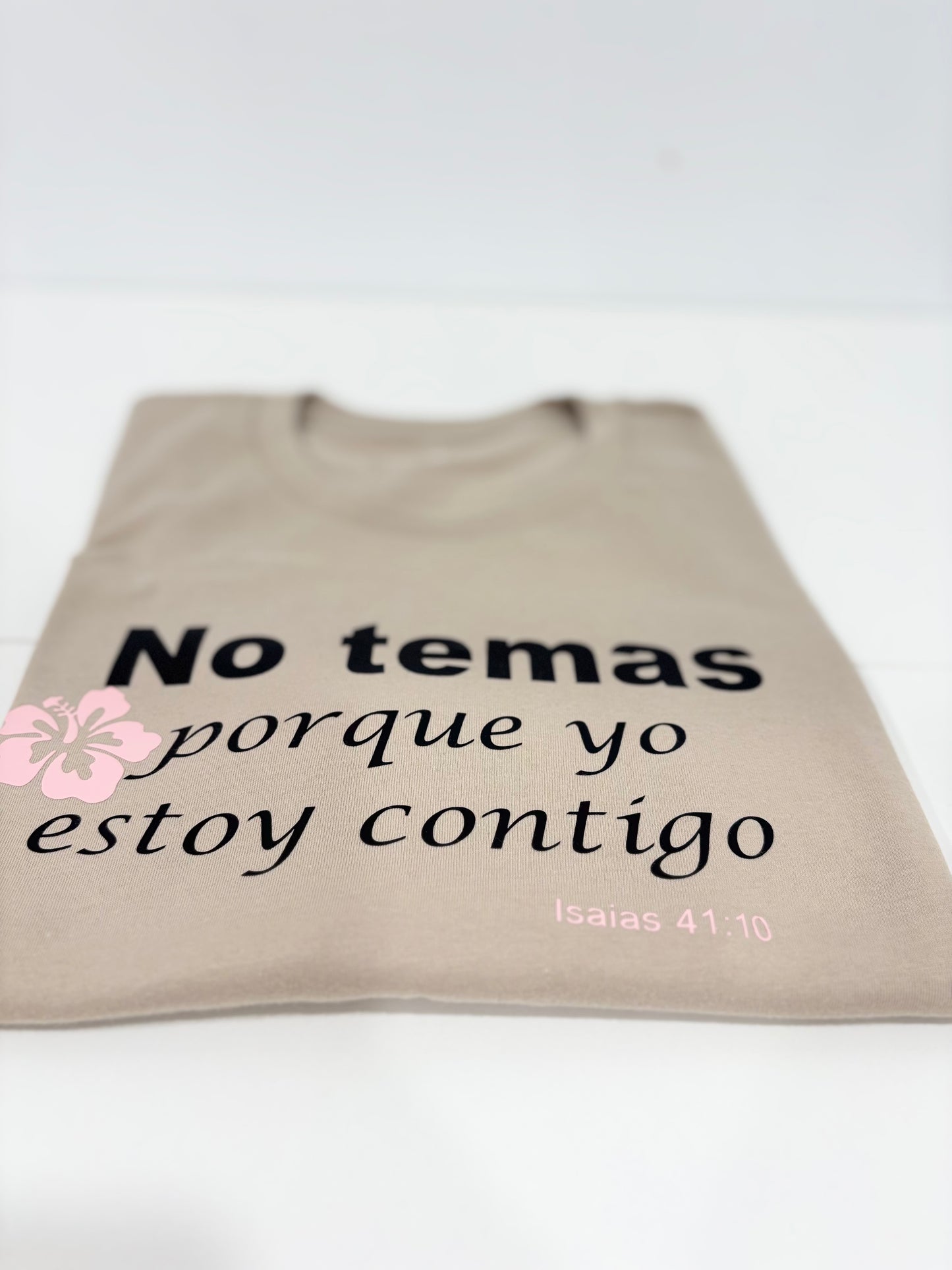 Camiseta, No temas Isaías 41:10