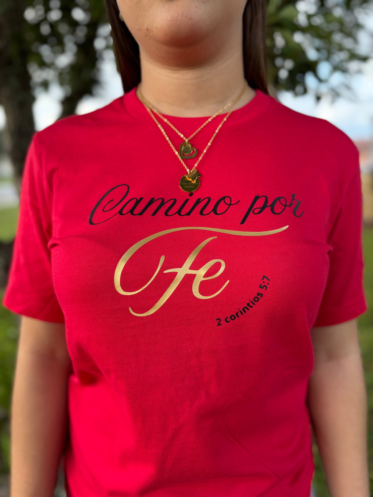 Camiseta, Camino por FE. 2-corintios 5:7