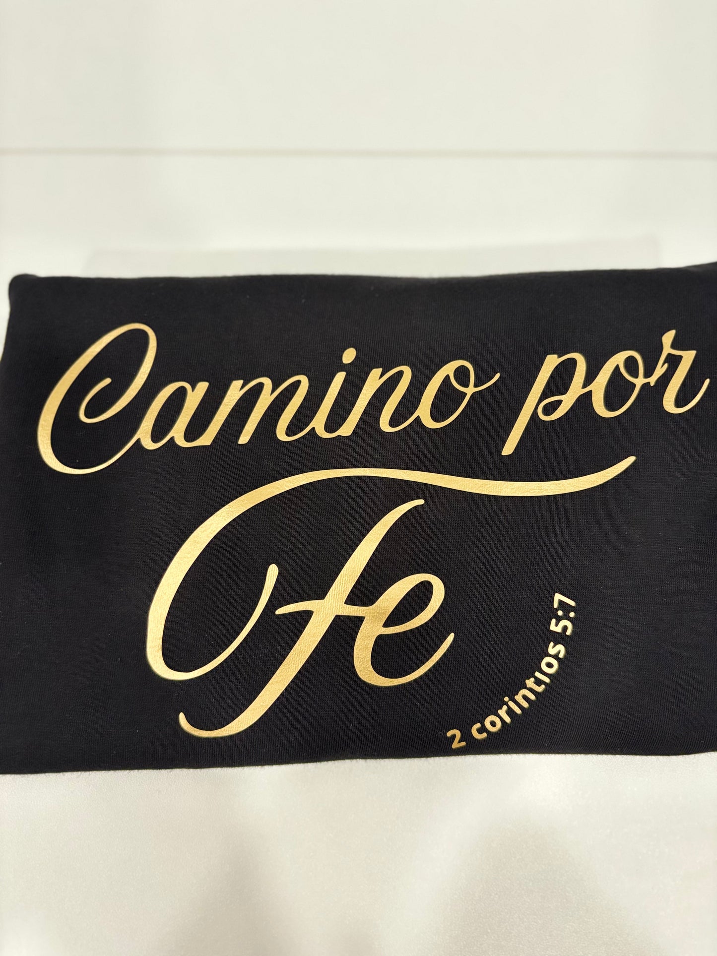 Camiseta,Camino por FE. 2-corintios 5:7