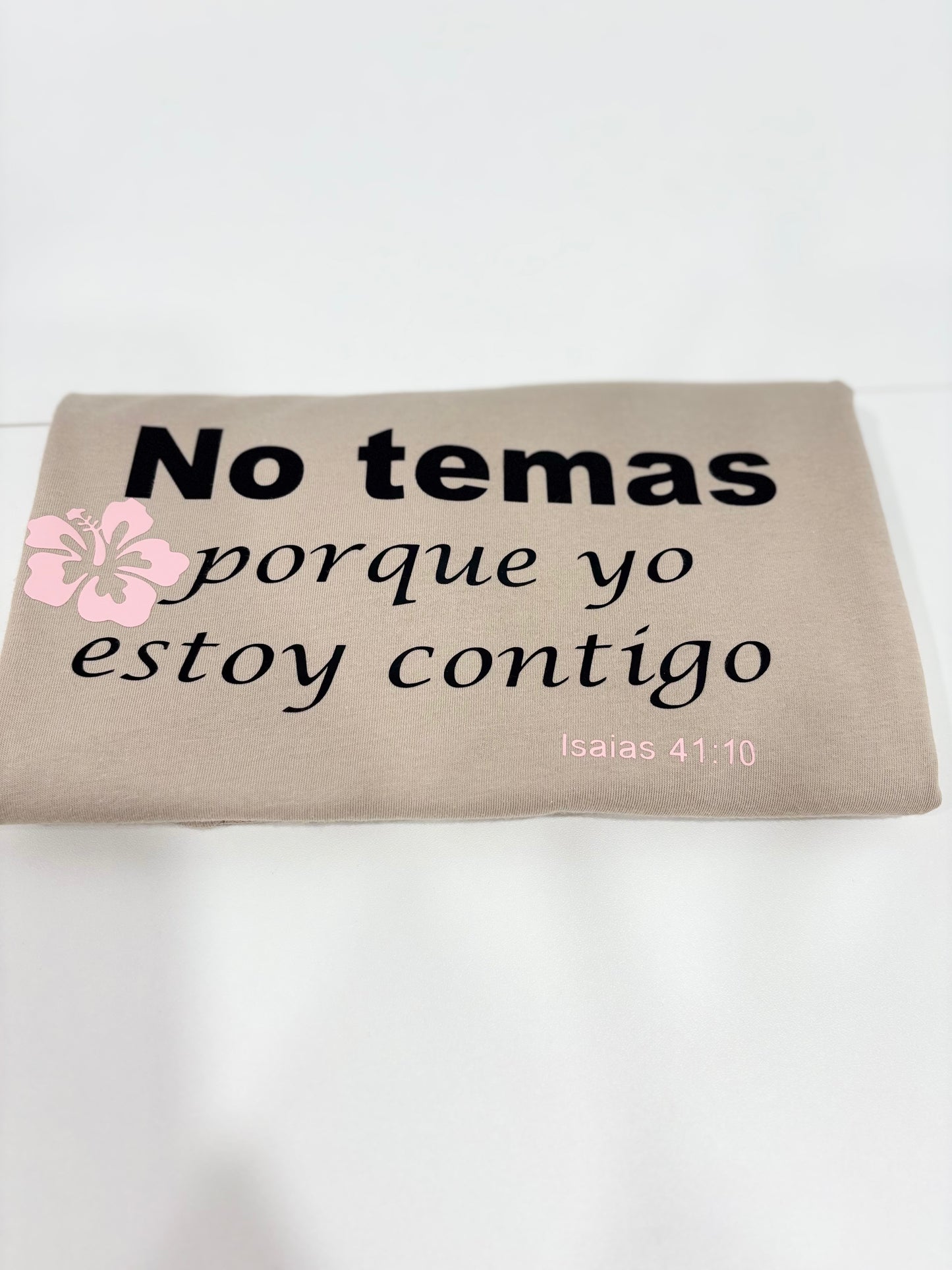 Camiseta, No temas Isaías 41:10