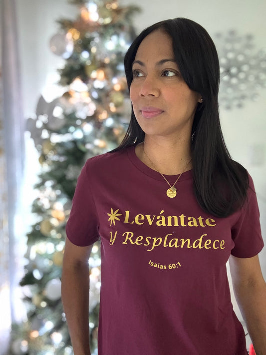 Camiseta, Levántate y Resplandece