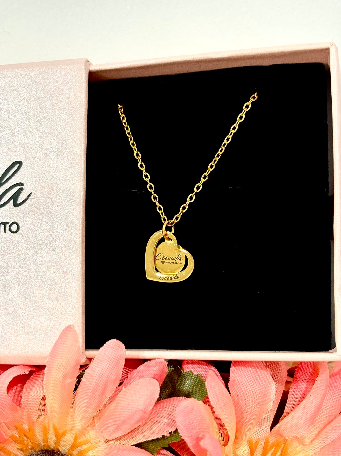 Cadena , Escogida (color oro)