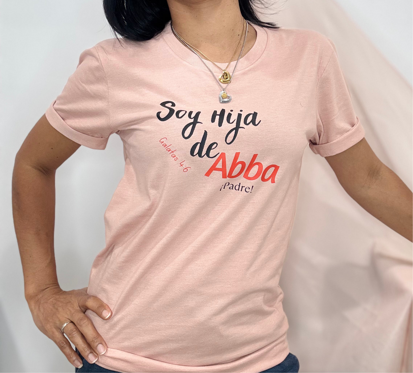 Camisa, Soy hija de Abba(padre) galatas 4:6.