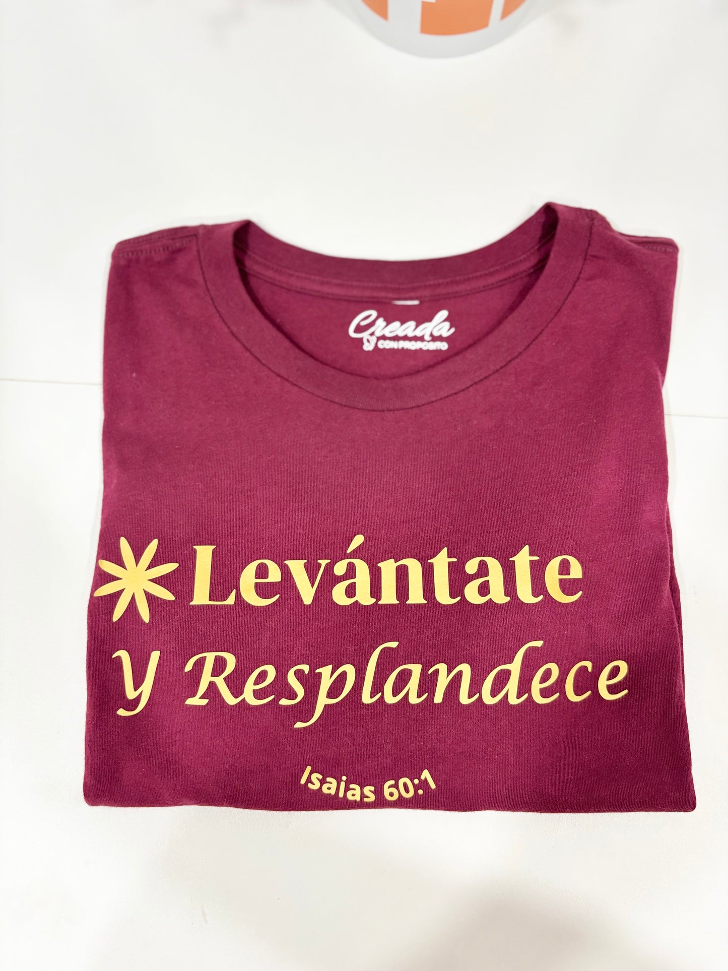 Camiseta, Levántate y Resplandece