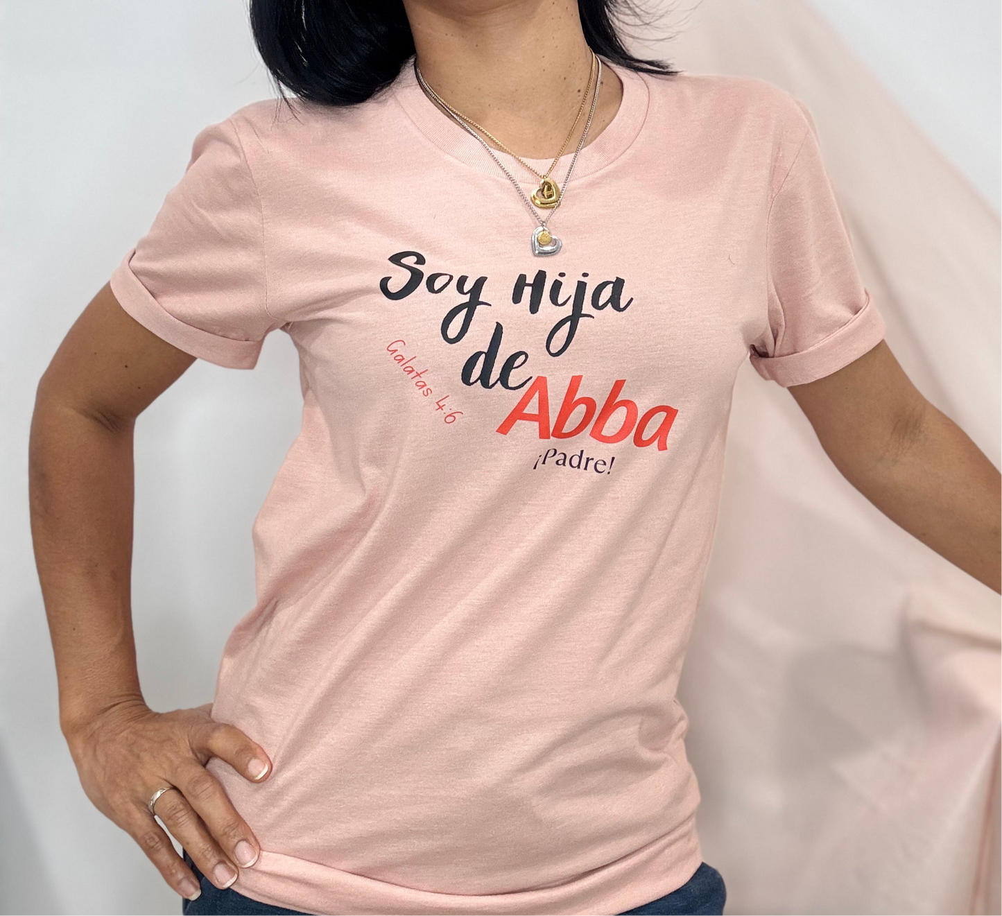 Camisa, Soy hija de Abba(padre) galatas 4:6.