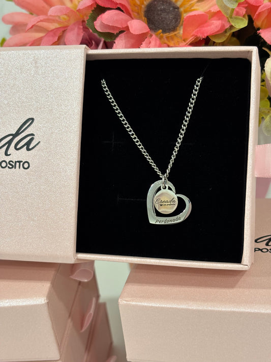 Cadena , perdonada (color plata)