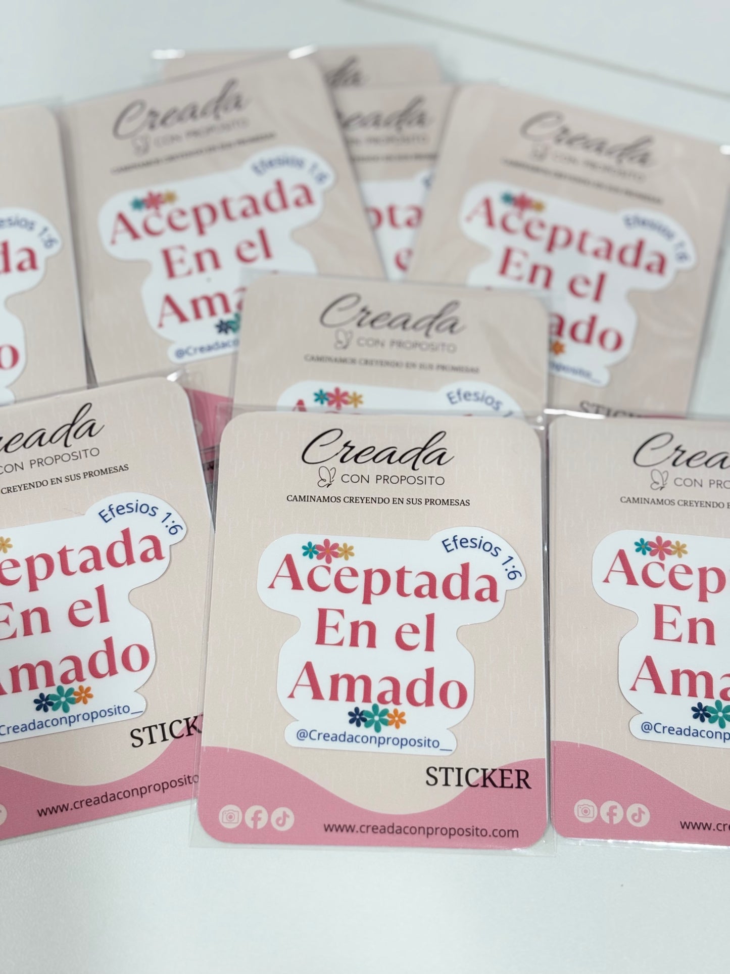 Sticker, Aceptada En El Amado.