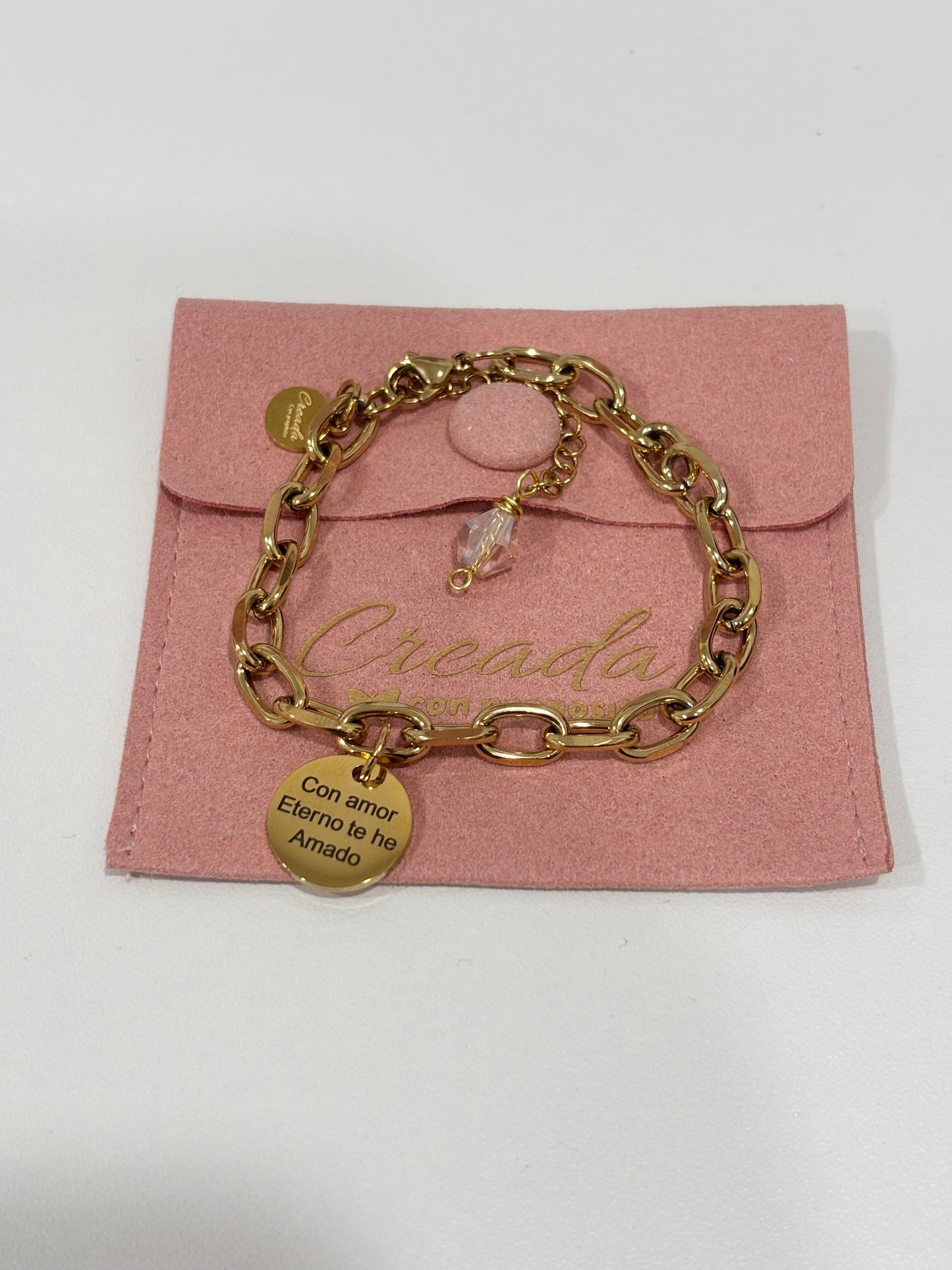 Pulsera, con amor eterno te he amado(Jeremías 31:3)