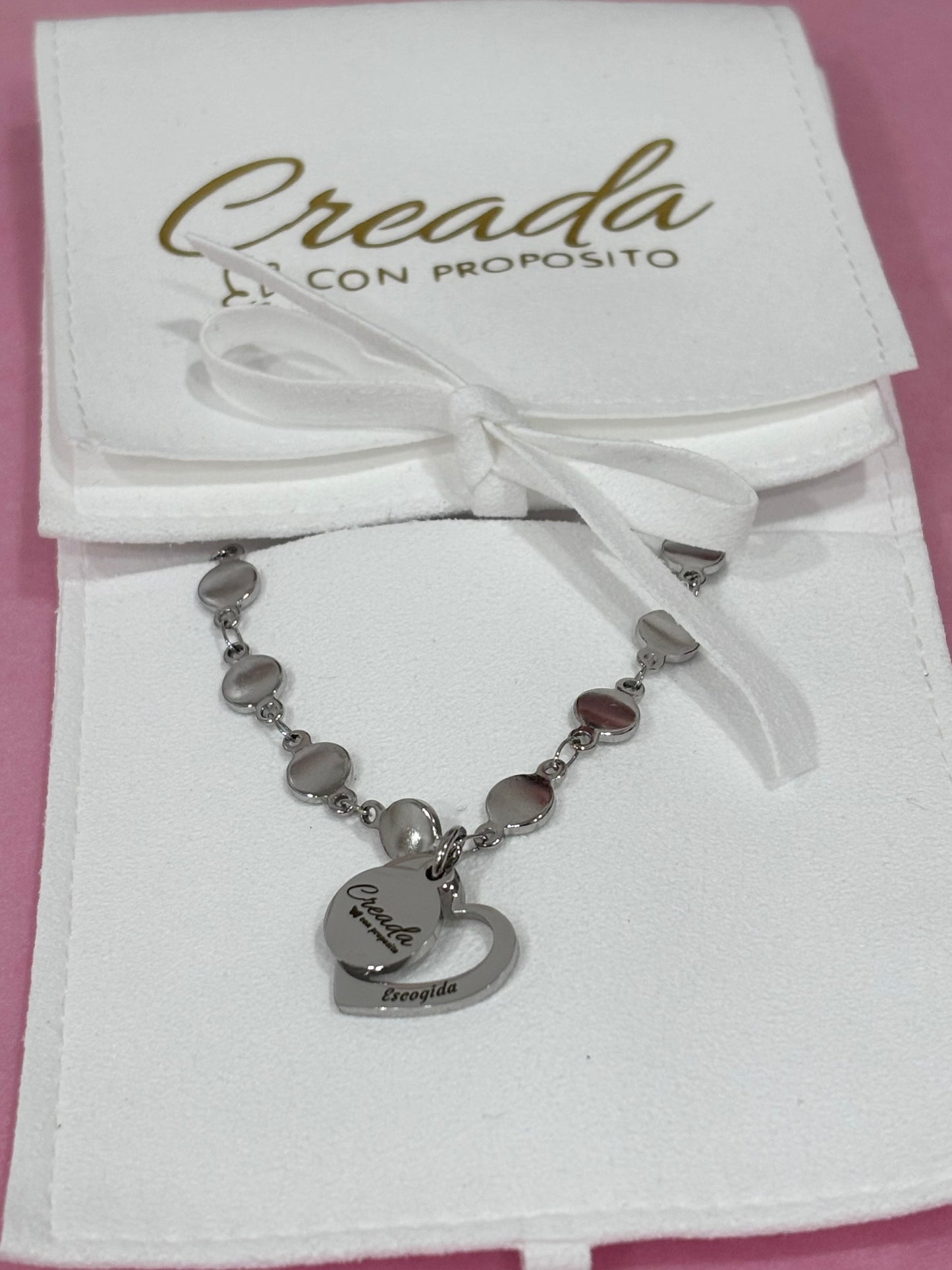 Pulsera Escogida (color plata)