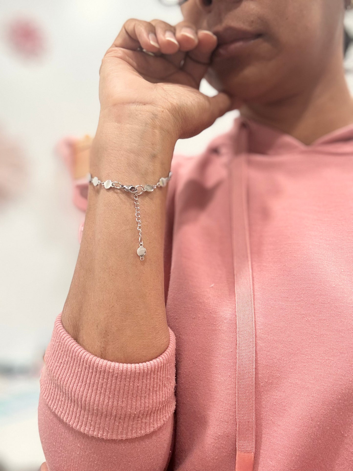 Pulsera Escogida (color plata)