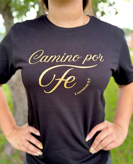 Camiseta,Camino por FE.  2-corintios 5:7